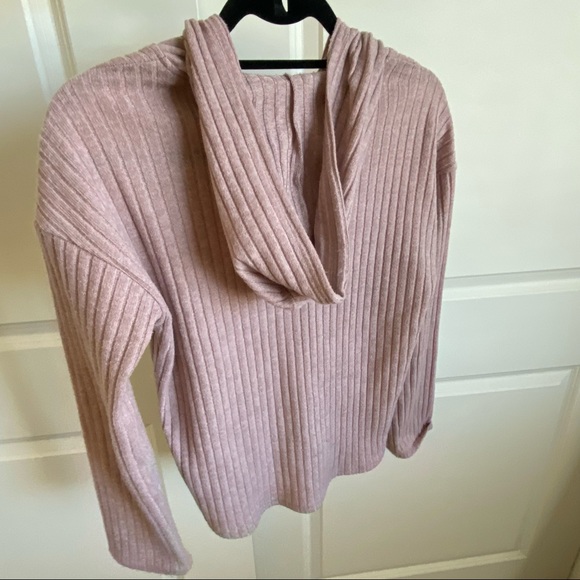 Pink Lily Purple Hoodie - Picture 5 of 5